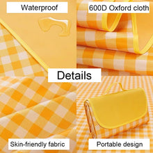 Load image into Gallery viewer, Waterproof Oxford Cloth Portable Picnic Mat