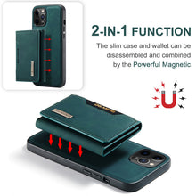 Load image into Gallery viewer, Detachable 2-in-1 Design Wallet Phone Case