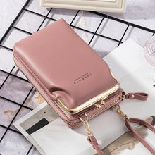 Load image into Gallery viewer, 2022 New Fashion Women Phone Bag Solid Crossbody Bag