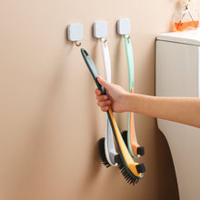 Load image into Gallery viewer, Double-sided Flocking Toilet Cleaning Brush