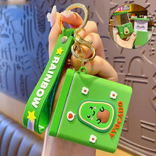 Load image into Gallery viewer, Cute Avocado Keychain