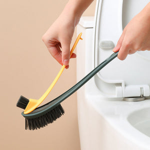 Double-sided Flocking Toilet Cleaning Brush