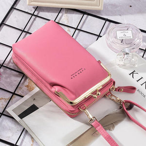 2022 New Fashion Women Phone Bag Solid Crossbody Bag