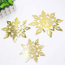 Load image into Gallery viewer, 3D Snowflake Decorations (6/12 PCs)