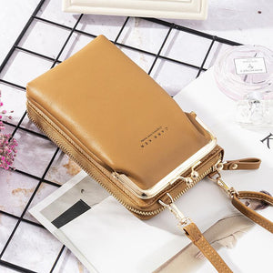 2022 New Fashion Women Phone Bag Solid Crossbody Bag