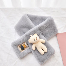 Load image into Gallery viewer, Cute Bear Plush Bib For Adult And Child