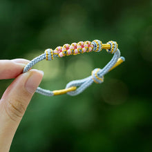 Load image into Gallery viewer, Peach Blossom Knot Bracelet