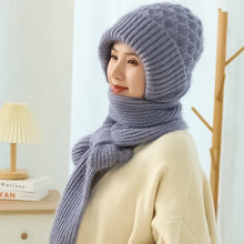Load image into Gallery viewer, Integrated Ear Protection Windproof Cap Scarf
