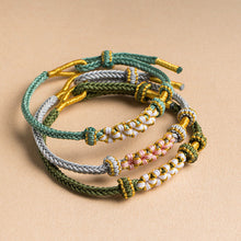 Load image into Gallery viewer, Peach Blossom Knot Bracelet