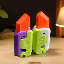 Load image into Gallery viewer, 3D Gravity Carrot Knife Decompression Toy