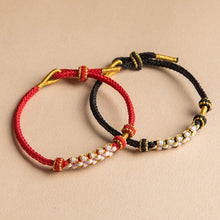 Load image into Gallery viewer, Peach Blossom Knot Bracelet