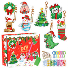 Load image into Gallery viewer, Christmas Diamond Painting Sticker Kit