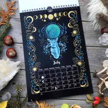 Load image into Gallery viewer, 2023 Dark Forest Lunar Calendar Mysterious Animals Calendar