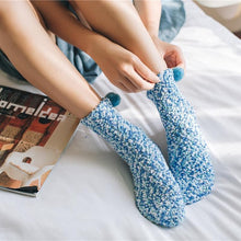 Load image into Gallery viewer, Pom Pom Cupcake Socks