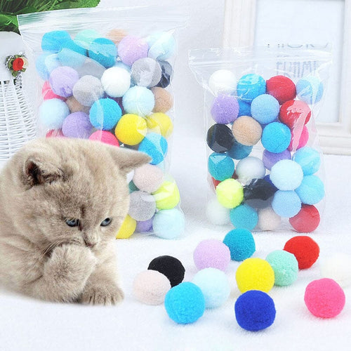 Silent Cat Toy Ball(30pcs)