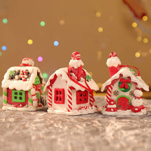 Load image into Gallery viewer, Soft Clay LED Glowing Christmas House