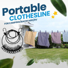 Load image into Gallery viewer, Portable Elastic Travel Clothes Rack