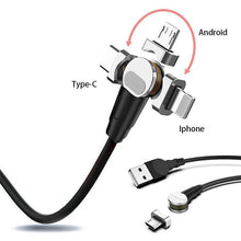 Load image into Gallery viewer, 180 rotation Magnetic Charging Cable