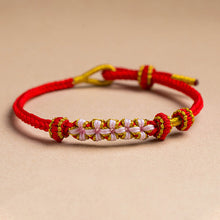 Load image into Gallery viewer, Peach Blossom Knot Bracelet