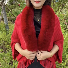 Load image into Gallery viewer, Knitting Thick Women&#39;s Loose Shawl