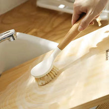 Load image into Gallery viewer, Wooden Handle Pan Brush