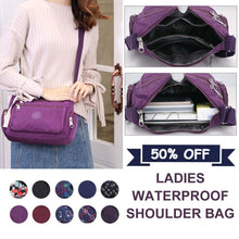 Load image into Gallery viewer, Large Capacity Ladies Waterproof Shoulder Bag, 10 Colors