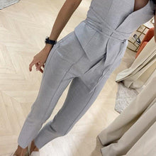 Load image into Gallery viewer, Sexy Vest Pencil Pants Two Piece Set