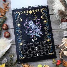 Load image into Gallery viewer, 2023 Dark Forest Lunar Calendar Mysterious Animals Calendar