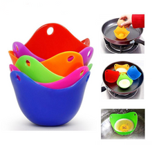 Load image into Gallery viewer, Easy Silicone Egg Poacher (Set of 4)