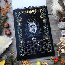 Load image into Gallery viewer, 2023 Dark Forest Lunar Calendar Mysterious Animals Calendar