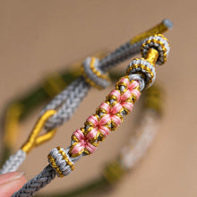 Load image into Gallery viewer, Peach Blossom Knot Bracelet