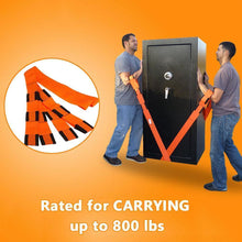 Load image into Gallery viewer, Adjustable Furniture Teamstrap Moving and Lifting Straps -2pcs