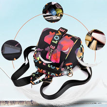 Load image into Gallery viewer, Floral Waterproof Shoulder Bag Backpack