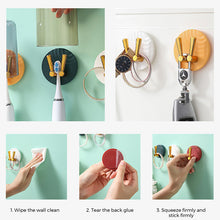 Load image into Gallery viewer, Toothbrush Holder Nail-Free Sticky Hook