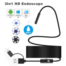Load image into Gallery viewer, Waterproof Endoscope for Car Inspection &amp; Electronics