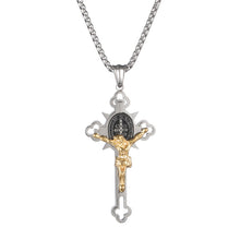 Load image into Gallery viewer, St. Benedict Exorcism Cross - Bless you and your family