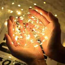 Load image into Gallery viewer, Christmas USB remote control copper wire light string