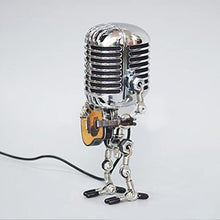 Load image into Gallery viewer, Retro Microphone Robot USB
