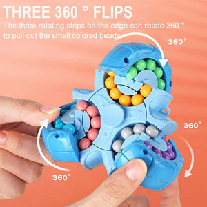 Six-sided Rotating Fingertip Rubik's Cube