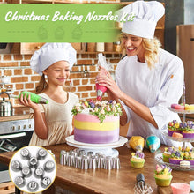 Load image into Gallery viewer, Christmas Baking Nozzles Kit