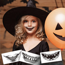 Load image into Gallery viewer, Halloween Prank Makeup Temporary Tattoo, 10 Pcs