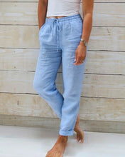 Load image into Gallery viewer, Casual  Solid Color Straight Leg Pant