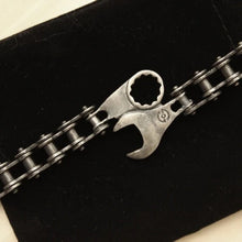 Load image into Gallery viewer, Silver Wrench Bracelet