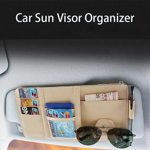 All-In-One Car Sun Visor Organizer