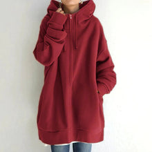 Load image into Gallery viewer, Women Cozy Winter Oversized Pullover Hoodie