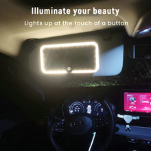Load image into Gallery viewer, Car LED Cosmetic Mirror