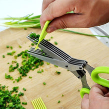 Load image into Gallery viewer, Multilayer Spring Onion Scissors