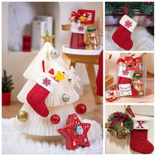 Load image into Gallery viewer, Christmas Letter Gift Socks