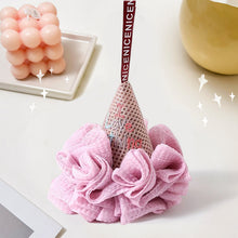 Load image into Gallery viewer, Bath Ball Cute Ice Cream Scrub Towel