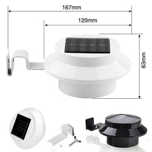Load image into Gallery viewer, Solar powered gutter lights(2PC)